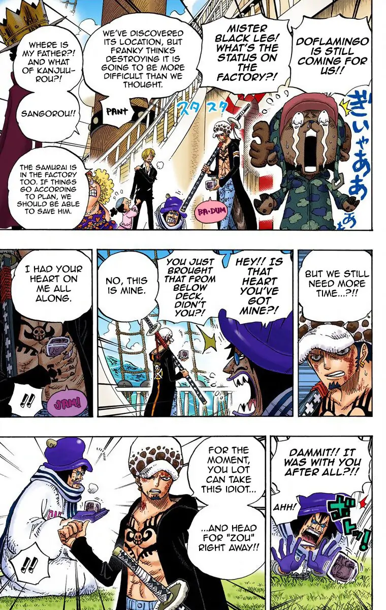One Piece Digital Colored Chapter 724 image 12